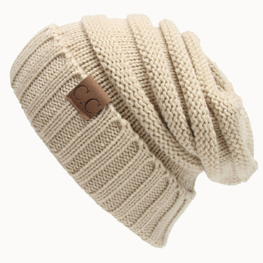 Hat Fashion Casual Labeling Knitted Wool Hat