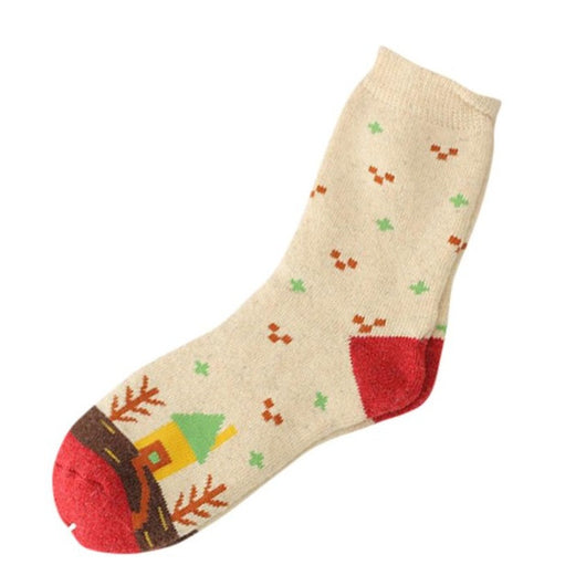 Winter Wool Thick Socks for Womens 1 Pcs