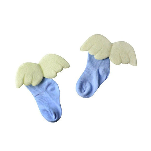NewBorn Baby cotton Wing Socks for Boys &Girls 1 Pair