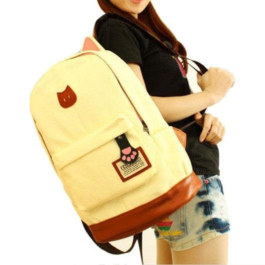 Bag Women Campus Girls Travel Young men Backpack Bags s School Bags bolsa feminina mochilas coleg #25
