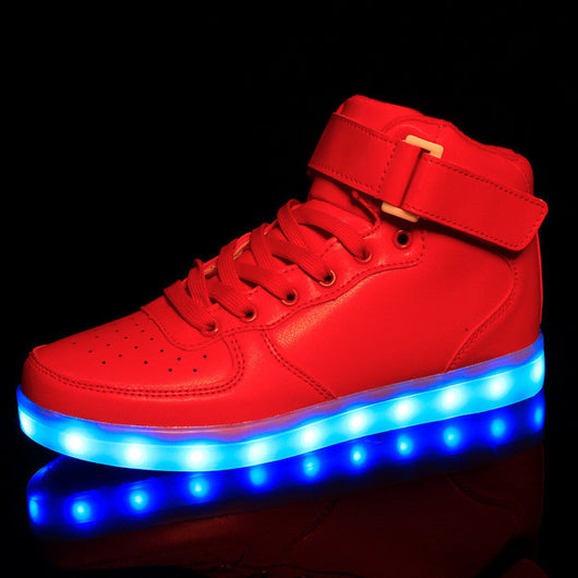 Shoes Golden / Silver LED Sneakers - Shoes