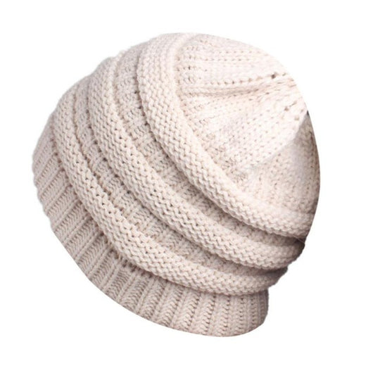 Hat Fashion Knitted Beanie Winter Skullies Beanies Warm Women Cancer Hat