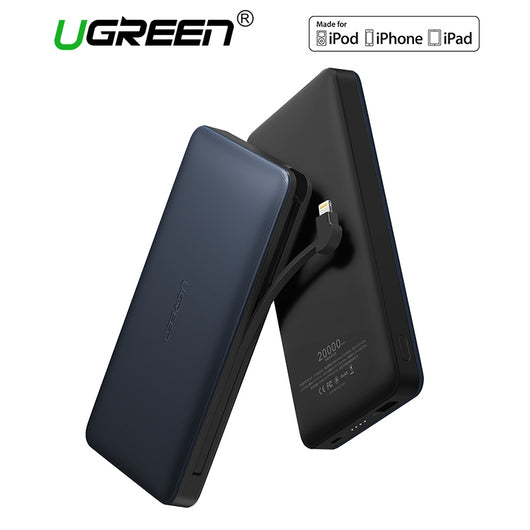 Power Bank with Charging Cable for Android and IOS Mobile 20000mah