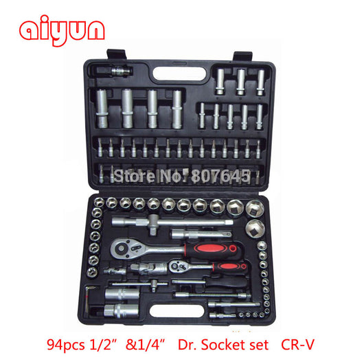 Socket set 94pcs (1/4