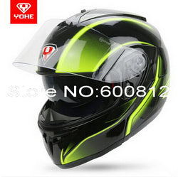 Double lenses undrape face motorcycle helmet winter open face motorbike helmets