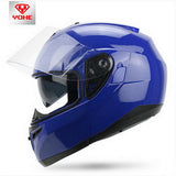 Double lenses undrape face motorcycle helmet winter open face motorbike helmets