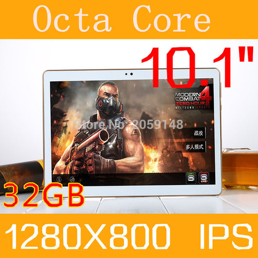 Tablet Computer 10.1 Inch S108 Tablet PC Octa Core Android 6.0 Tablet pcs IPS Screen GPS laptop Rom 64GB