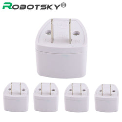 Portable Travel Wall Charger Universal EU AU UK to EU AC Power Plug 5pcs