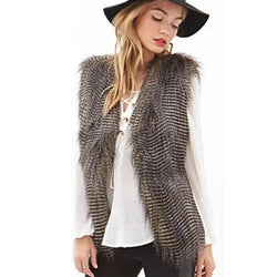 Long Faux Fur HairJacket