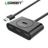 Ugreen USB 3.0 HUB Super Speed External 4 Port Usb Splitter with Micro Usb Interface for Macbook Air Laptop PC Computer Usb Hubs