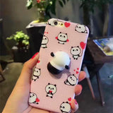 Mobile Phone 3D Cartoon Animal Shell