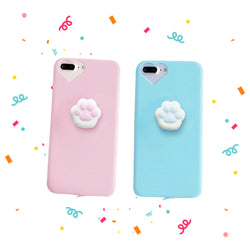 iPhone 6 6S 7 Plus Case ( Squishy Cat Claw)