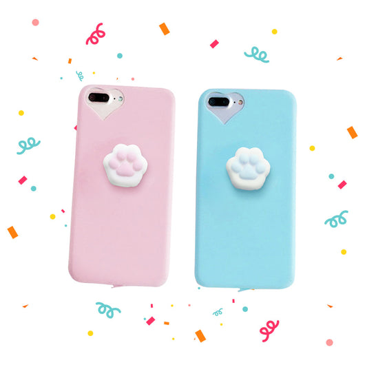 iPhone 6 6S 7 Plus Case ( Squishy Cat Claw)