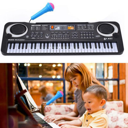 Electronic Keyboard,Piano Gift with Microphone Music Instrument toys for children