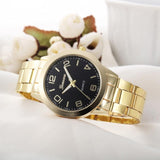 Women Fashion Stainless Steel Watches Analog Quartz Watch 10 colours