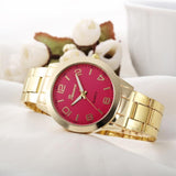 Women Fashion Stainless Steel Watches Analog Quartz Watch 10 colours