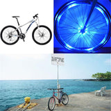Cycling Wheel Spoke Light Lamp 8 LED Lights