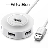 Mini USB HUB 4 Port OTG Splitter 2.0 Hub with Micro USB Power Interface