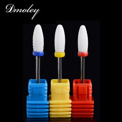 Electric Manicure Cutter ,Ceramic Nail Drill Bits 4 Types 3/32