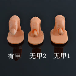 Flexible Soft Fake Finger for Nail Art Training