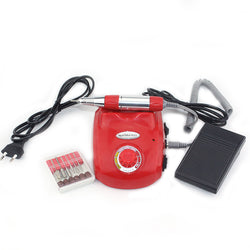 Nail Art Drill Machine Electric 30W Red Professional