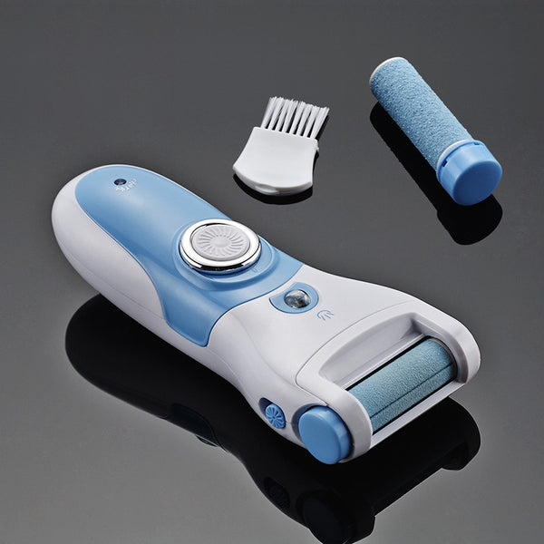 Electric 2 Roller Pedicure Peeling Dead Skin Removal, Foot Care Rechargeable machine