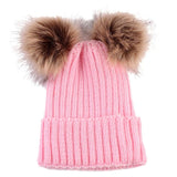 Hat Women Fashion Keep Warm Winter Hats Knitted Wool Hemming Winter Hats