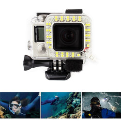 GoPro Hero4 3+ Camera Flash Speedlight Action 37pcs Super Bright LED Light