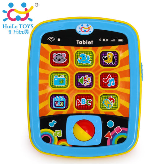 Children Tablet Pad Toys Learning English Alphabet, Music Songs Machine