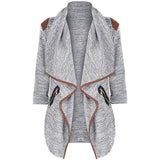 Women Winter Vintage Knitted Long Cardigan Coat