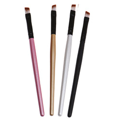TEST4 Colors Women Hot New fashion design Eyebrow Cosmetic Makeup Brush Wooden Handle + Artificial Fiber maquiagem