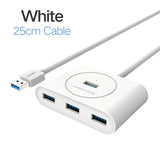 Ugreen USB 3.0 HUB Super Speed External 4 Port Usb Splitter with Micro Usb Interface for Macbook Air Laptop PC Computer Usb Hubs