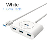 Ugreen USB 3.0 HUB Super Speed External 4 Port Usb Splitter with Micro Usb Interface for Macbook Air Laptop PC Computer Usb Hubs