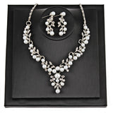 Funshion Pearl Necklace + Earrings