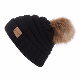 Hat Men Women Baggy Warm Crochet Winter Wool Knit Ski Beanie Skull Slouchy Caps Hat