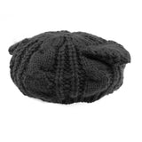 Hat Cute Autumn Winter Cat Ears Shaped Women's Girls Crochet Braided Knit Ski Wool Hat