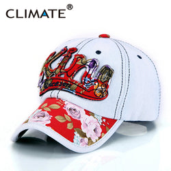 Hat Spring Nice Flowers King Letter Solid Cotton Denim Baseball Caps