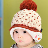 Hat Young Child Winter Cotton Hats Babies Boys Ear Protection Caps