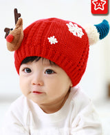 Hat Winter Christmas Infant Boys Toddler Hats Baby Knit Warm Hat Cartoon Classic